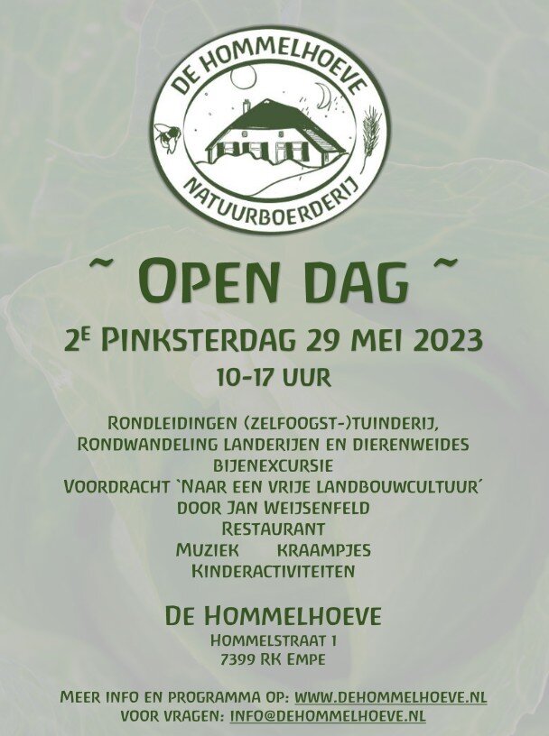 Opendag Hommelhoeve